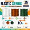 Strong Elastic Stretchy Thread Beading Cord Bracelet String For Jewellery Making