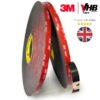 s-l400-77.jpg 3M VHB Double Sided Tape Heavy Duty Strong Adhesive Mounting Foam Roll Black UK