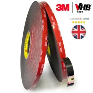s-l400-77.jpg 3M VHB Double Sided Tape Heavy Duty Strong Adhesive Mounting Foam Roll Black UK