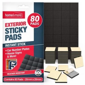 s-l400-78.jpg 80-320 Exterior Sticky Pads | Strong Double Sided Self Adhesive Outdoor Mounting