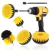 s-l400-99.jpg Drill Attachment Cleaning Brush Set Power Scrub Home Car Tile Bathroom Yellow