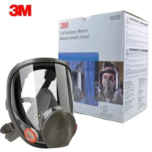 3M 6800 Painting Spraying Respirator Gas Mask Industry Chemcial Full Face Safety