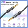 HD HiFi 3.5mm to 3.5mm AUX Audio Cable Male to Male Car Stereo Headphone Lead