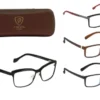 Optical Eyeglasses Designer Spectacles For Prescription Glasses Frames with Case