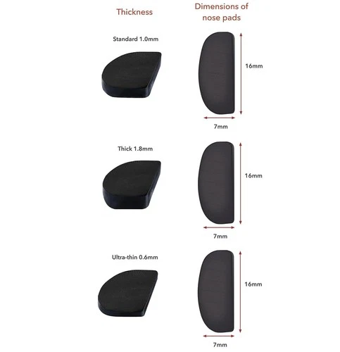 s-l500-181.webp 15 Pairs Anti Slip Glasses Nose Pads 1mm Nose Grips for Spectacles Sunglasses