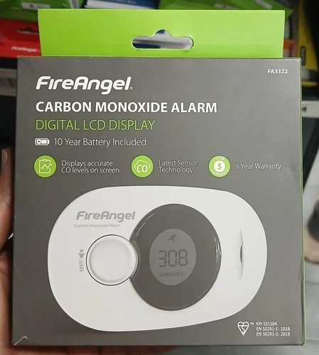 s-l500-249.webp FireAngel FA3322 Carbon Monoxide Alarm LCD Display 10 Year Battery CO Detector