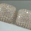 s-l500-283.webp 3 CT Round Cut Lab Created Diamond Men's Wedding Cufflinks 14K Rose Gold Plated