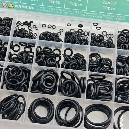 s-l500-30.webp 1020pcs Nitrile Silicone O Ring Seal Kit Oil Resistant Rubber Gasket Assortment
