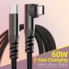s-l500-314.webp USB C to USB C Cable 60W PD Fast Charger Type C Lead for iPhone 17 16 15 Samsung