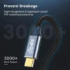 USB-C Extension Cable 100W Fast Charge 10Gbps 4K Type-C Male to Female UK