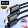 s-l500-325.webp 60W Type C to Type C Cable USB C Fast Charger Lead For iPhone 17 Pro Max 17 Air