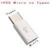 s-l500-332.webp Micro USB Male to USB-C Female Adapter Converter Type C Charging Data uk