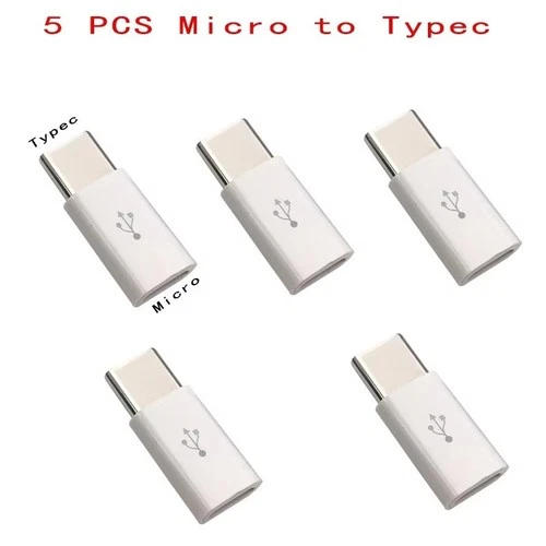 s-l500-334.webp Micro USB Male to USB-C Female Adapter Converter Type C Charging Data uk