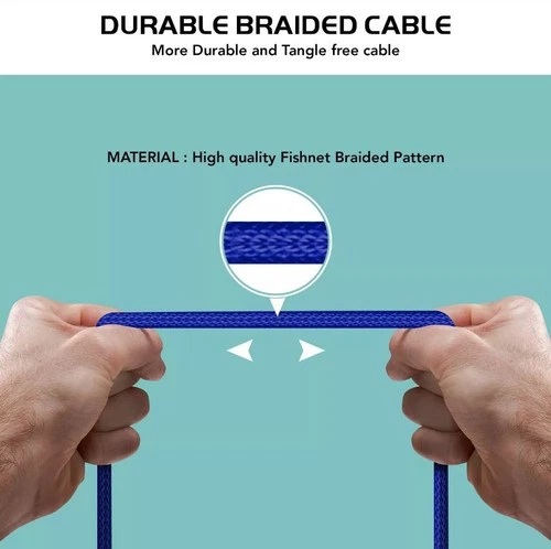 s-l500-342.webp HeavyDuty USB Type C Charging Cable Braided Fast Phone Charger Long Lead 2m 3m