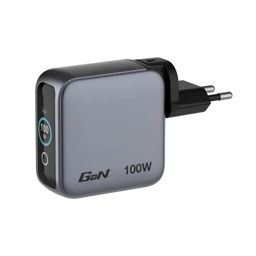 s-l500-353.webp Verbatim Mini GaN Charger with Display - 100W 3-Port Wall Charger with USB Cable