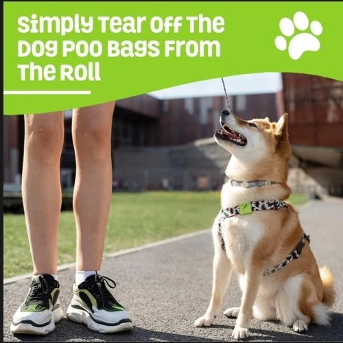 540 Dog Poop Bags Rolls Poo Waste Biodegradable Doggy Large Strong Thick Pet Eco
