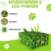 540 Dog Poop Bags Rolls Poo Waste Biodegradable Doggy Large Strong Thick Pet Eco
