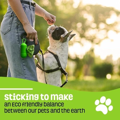 540 Dog Poop Bags Rolls Poo Waste Biodegradable Doggy Large Strong Thick Pet Eco