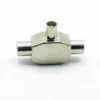 PRO METAL 2 Way COAX TV Aerial Cable Splitter 1 x FEMALE to 2 x MALE