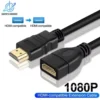 HDMI 4K Cable Male To Female Converter Short Extension Cable Fire TV uk