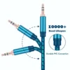 s-l500-408.webp Aux Cable Jack To Jack 3.5 mm Audio Lead Male Stereo 1 To 5m Car PC Phone Plug