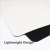 s-l500-49.webp Black Mouse Pad Mat 28x22cm Non Slip Rubber Base Stitched Edge Gaming Office PC