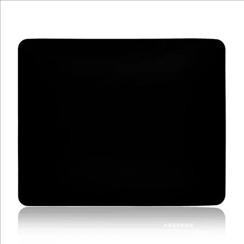 s-l500-53.webp Black Mouse Pad Mat 28x22cm Non Slip Rubber Base Stitched Edge Gaming Office PC