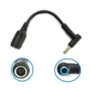7.4mm x 5.0mm to 4.5mm x 3.0mm DC connector Charge Power Cable HP Dell Laptop