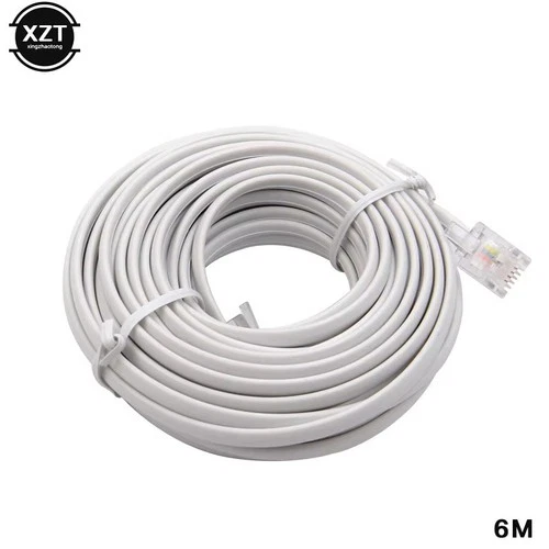 RJ11 to RJ11 Cable ADSL BT SKY Broadband Modem Internet DSL Land Line Lead Lot