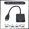 HDMI To VGA HD 1080P HDTV Video Audio Converter Box Adapter For PC uk