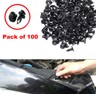 s-l96-132.jpg 100 X Fit 8mm Hole Car Body Plastic Rivets Fastener Fender Bumper Push Pin Clip