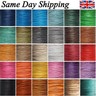 s-l96-29.jpg 2mm Waxed Cotton Cord 10m to 50m Jewellery Craft Making Bracelet Necklace String