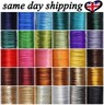 s-l96-32.jpg 2mm Waxed Cotton Cord 10m to 50m Jewellery Craft Making Bracelet Necklace String
