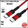 s-l96-42.jpg Type C to Type C Cable Fast Charge 100W PD Dual USB C Charging Braided Cable UK