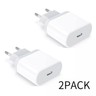 s-l96-65.jpg EU 2 Pin USB Plug Adapter Travel Fast Charger Europe Adaptor For iPhone Samsung